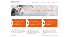 Desktop Screenshot of headworx.net